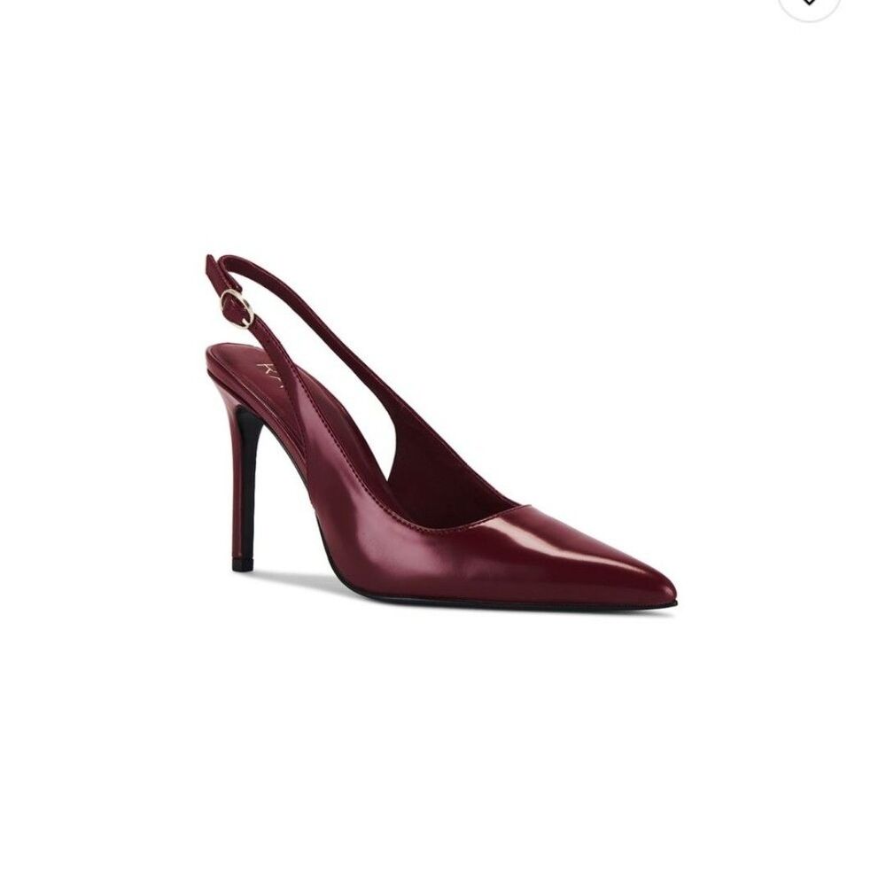 RAYE Calla Pump in Dark Red